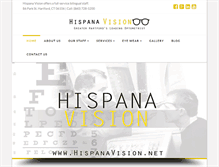 Tablet Screenshot of hispanavision.net